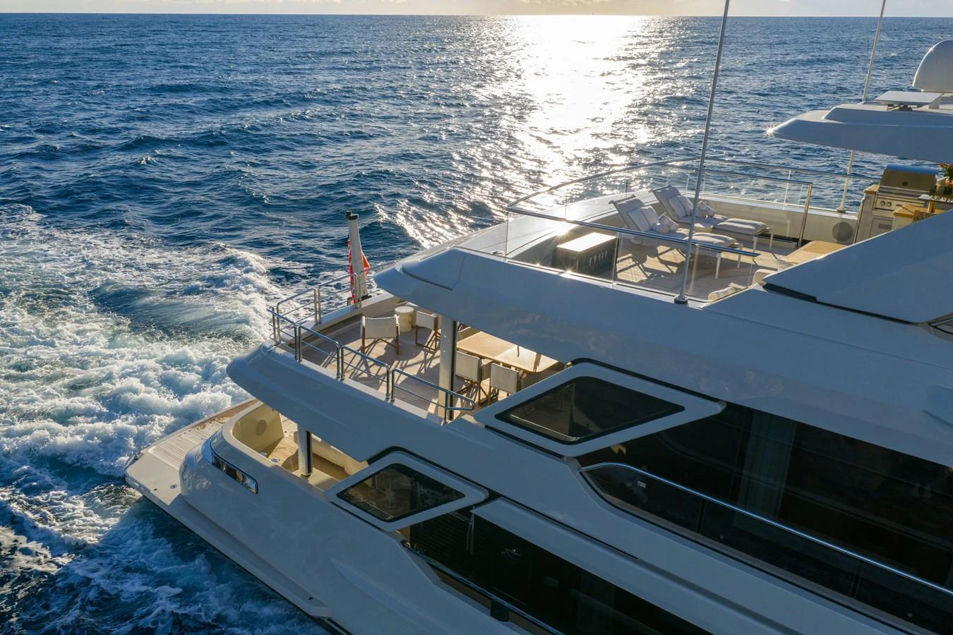 a boat on the water aboard STELLAMAR Yacht for Sale