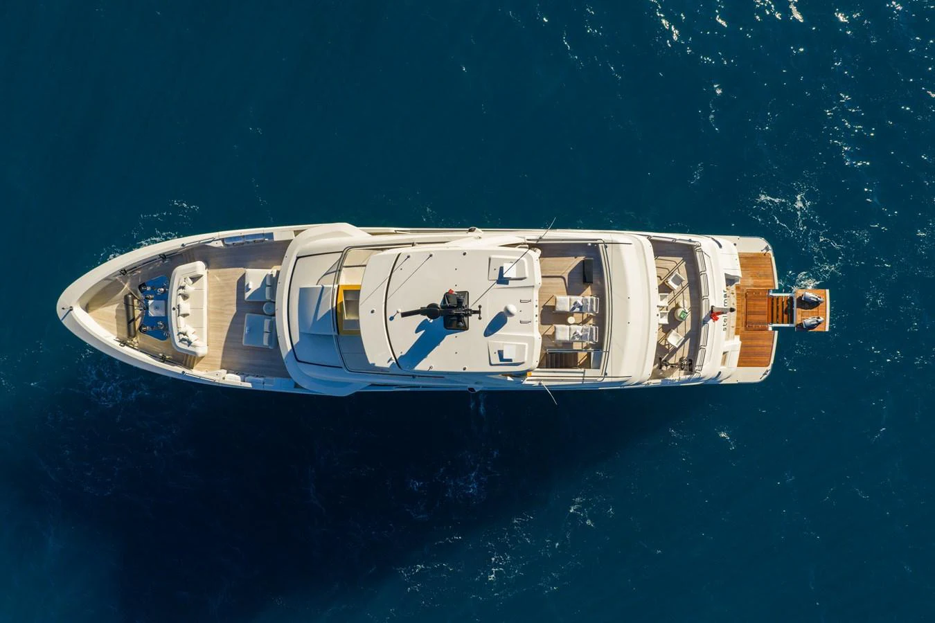 a boat in the water aboard STELLAMAR Yacht for Sale