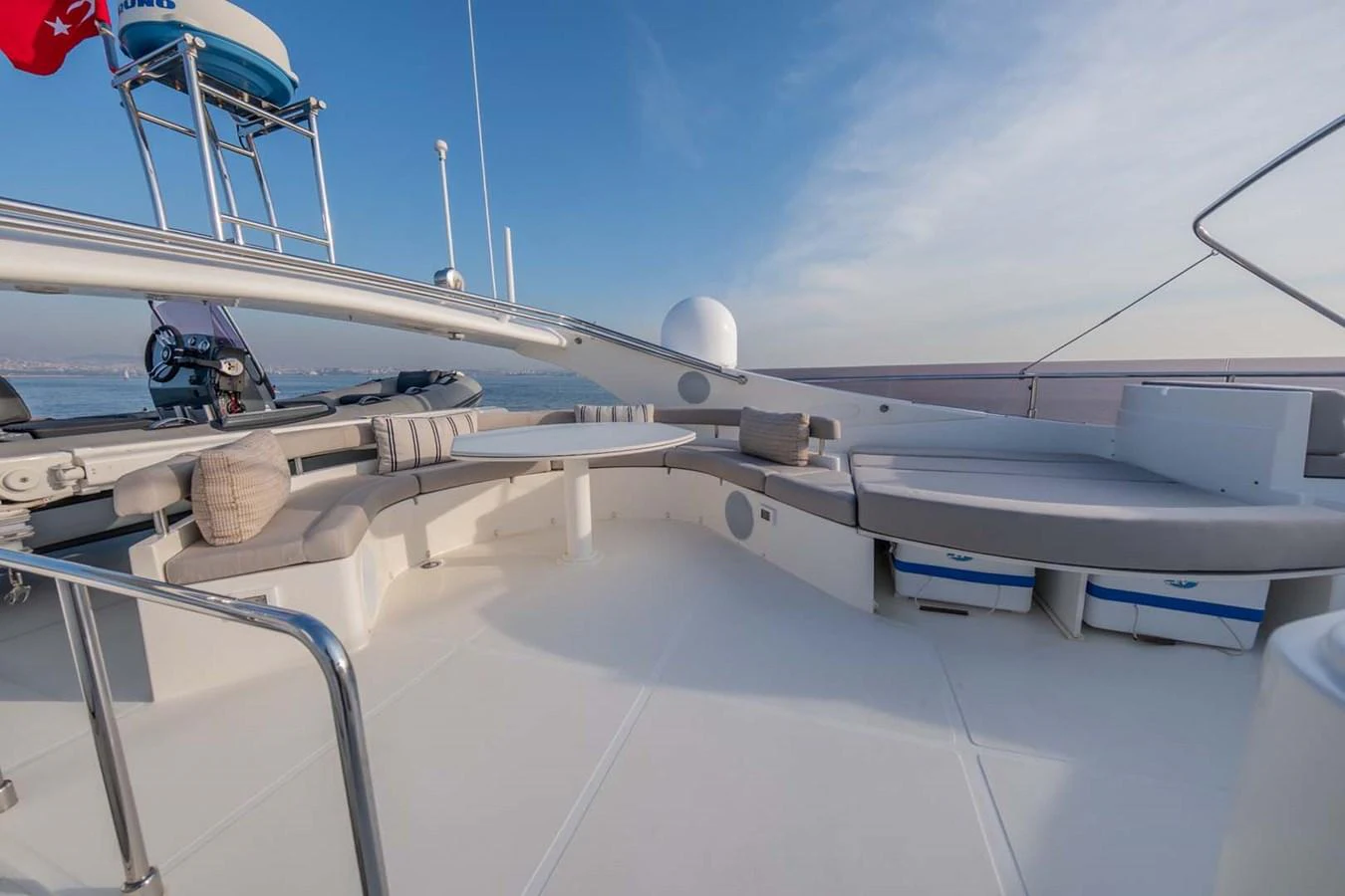 a boat on the water aboard STELLINA Yacht for Sale