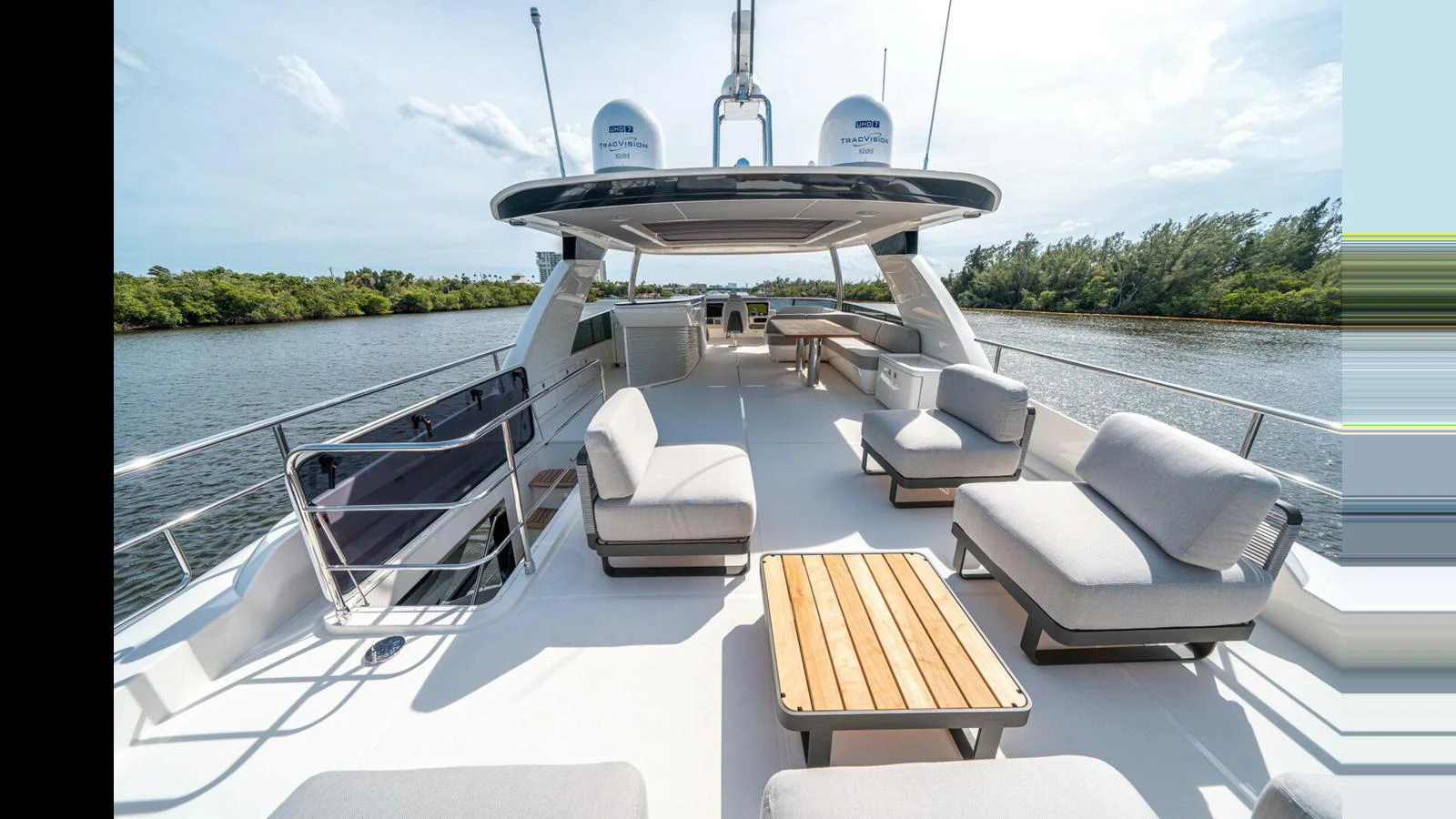 a boat on a body of water aboard OUR TRADE Yacht for Sale