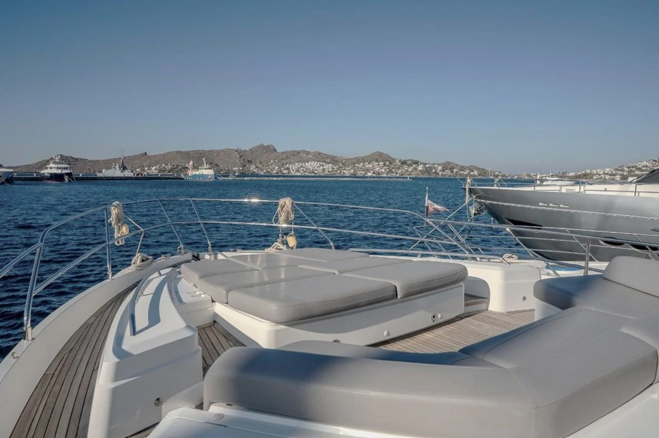 a boat on the water aboard DANI Yacht for Sale