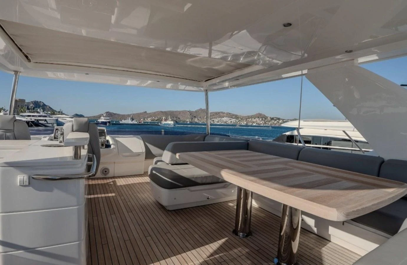 a boat on the water aboard DANI Yacht for Sale