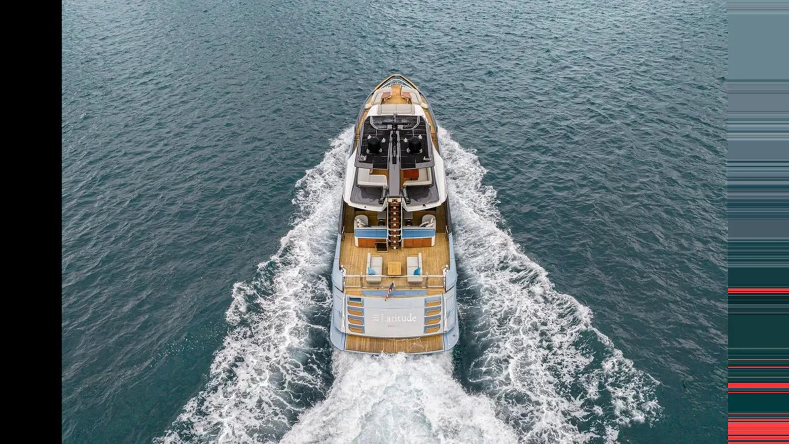 A luxurious yacht cruises through the open water, showcasing its sleek design and spacious deck. aboard 2022 AZIMUT S10 Yacht for Sale
