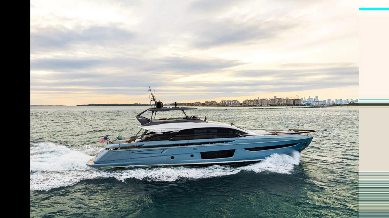 A sleek yacht cruises through the water with a modern design and elegant lines. aboard 2022 AZIMUT S10 Yacht for Sale