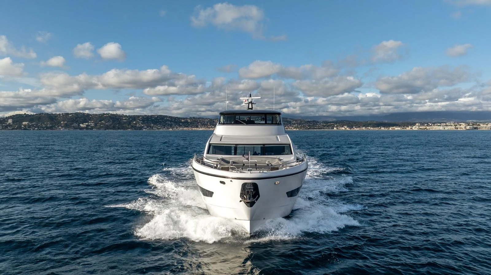 a boat on the water aboard AURELIUS Yacht for Sale
