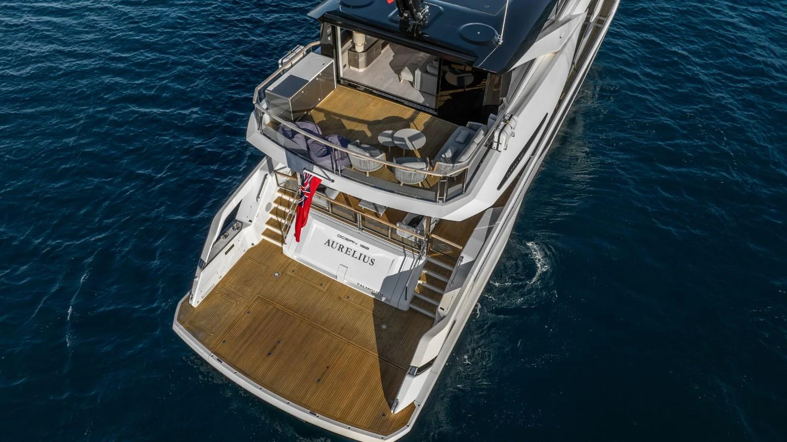 a boat on the water aboard AURELIUS Yacht for Sale