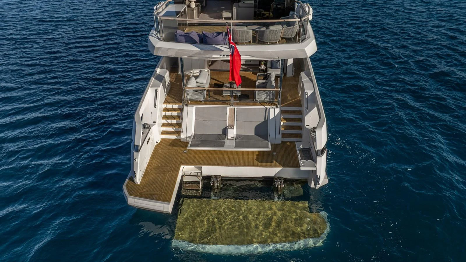 a boat on the water aboard AURELIUS Yacht for Sale