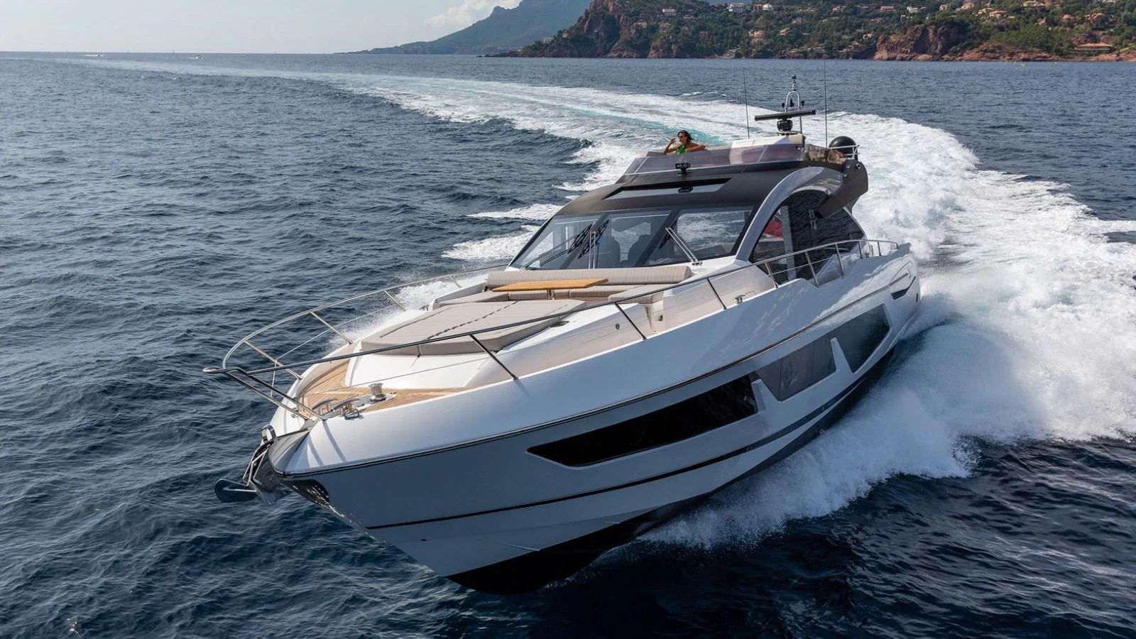 a boat on the water aboard GIOIA Yacht for Sale