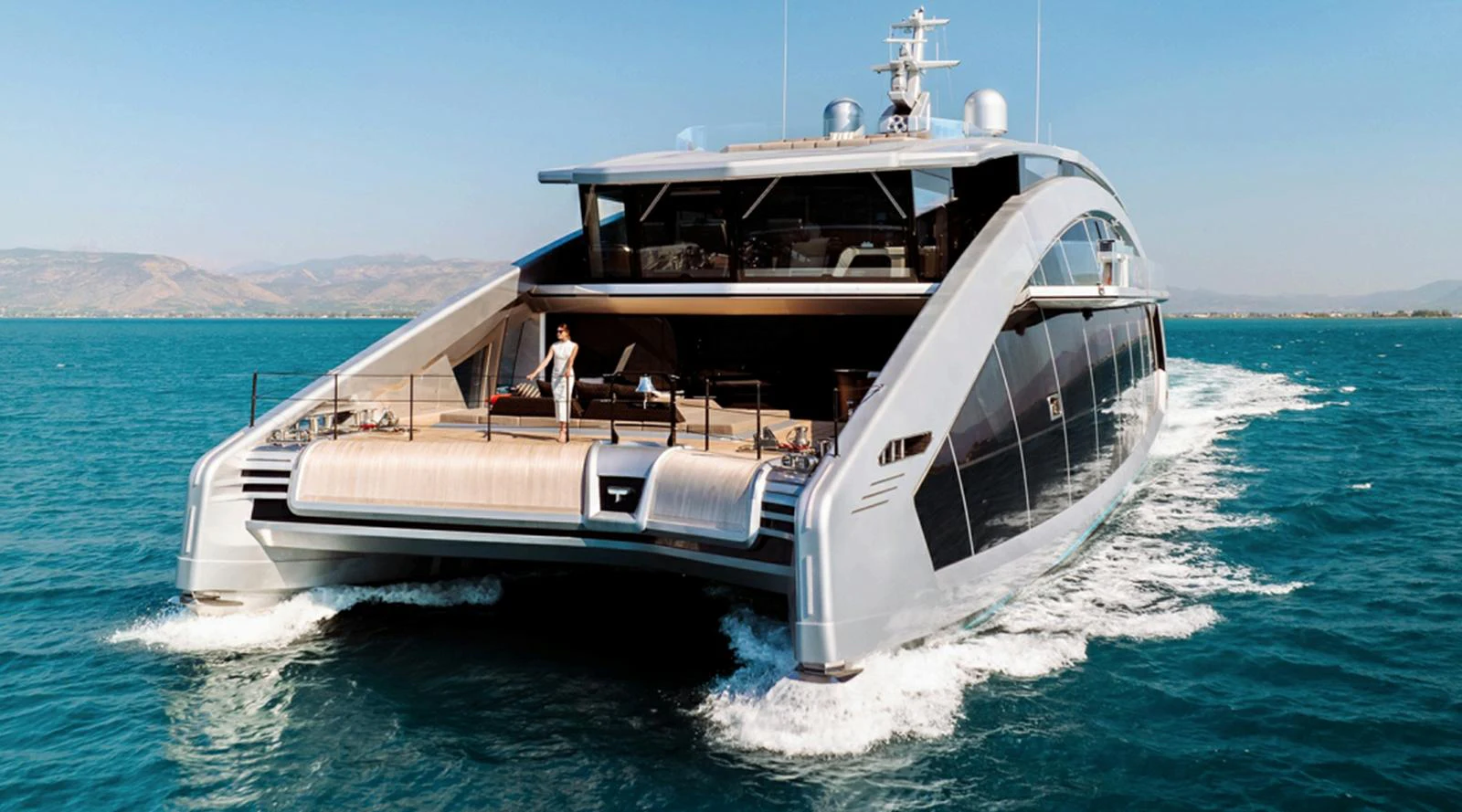 a boat on the water aboard THIS IS IT I Yacht for Sale