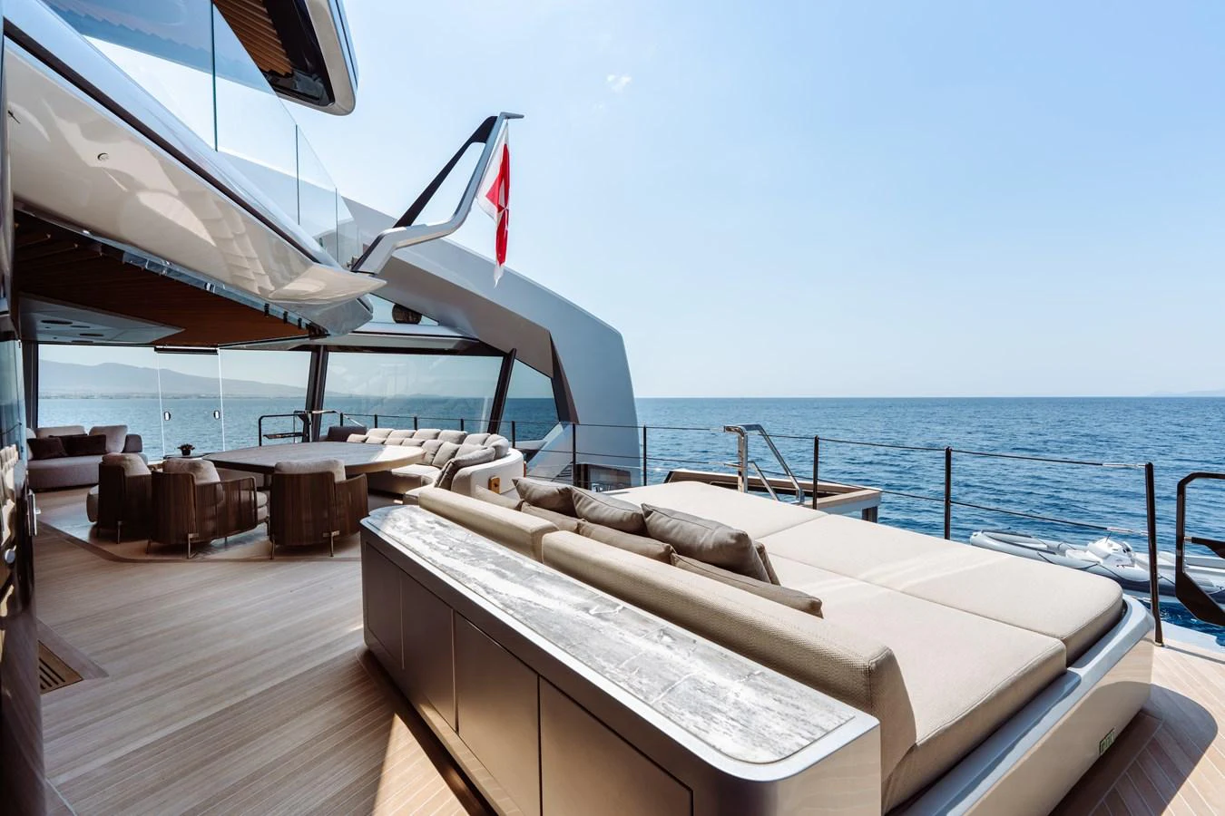 a boat on the water aboard THIS IS IT I Yacht for Sale