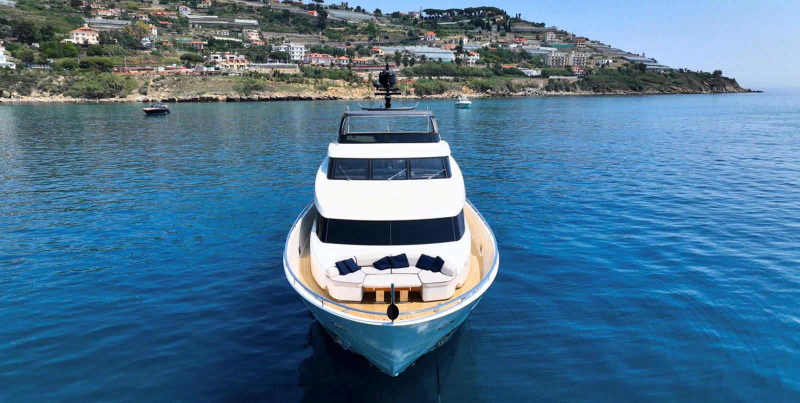 a boat in the water aboard AMAN - SL96 Yacht for Sale