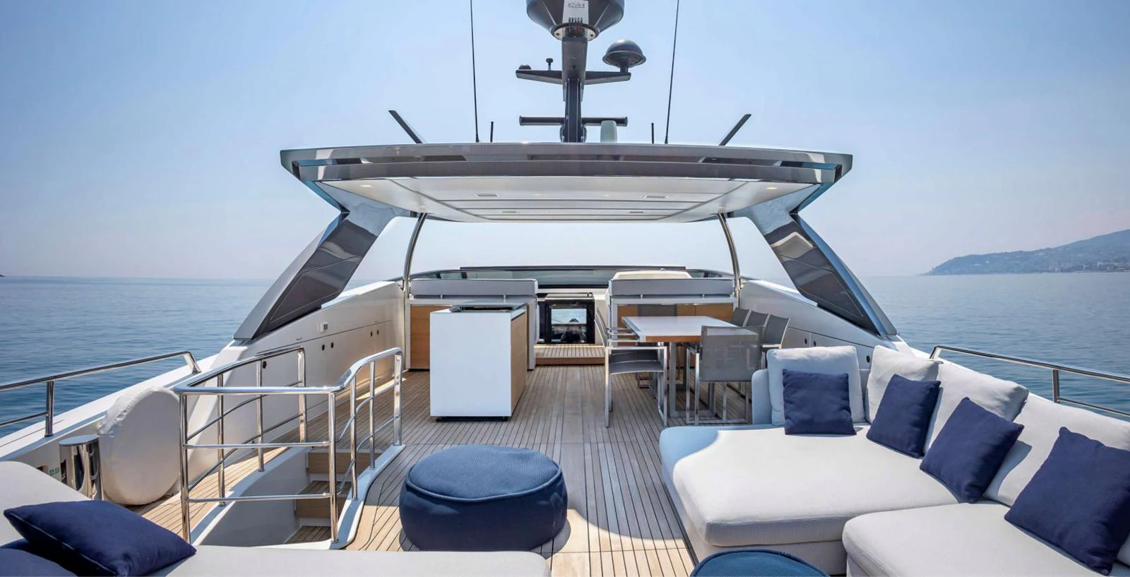 a boat on the water aboard AMAN - SL96 Yacht for Sale