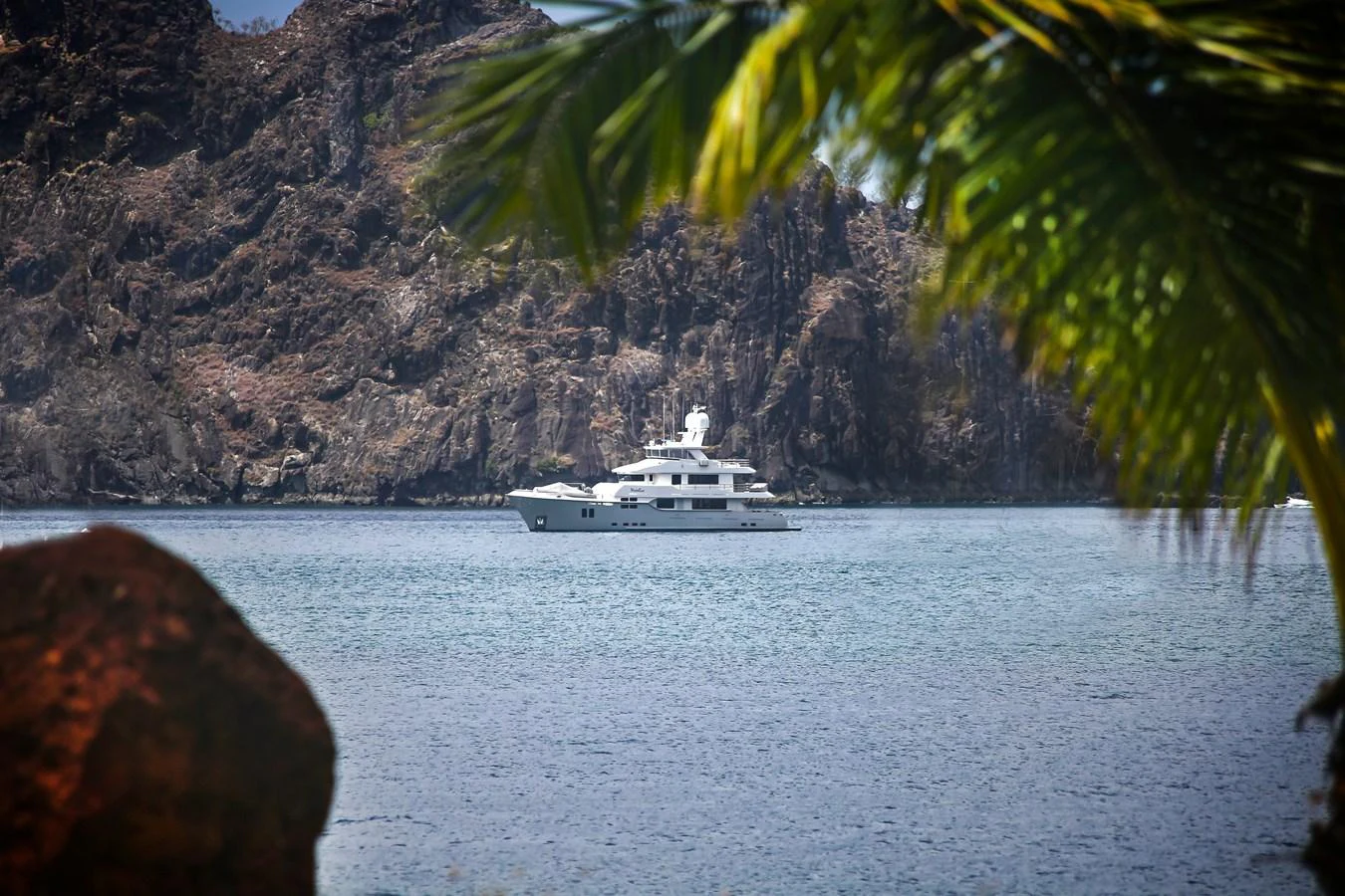 a boat on the water aboard VIVIERAE II Yacht for Sale