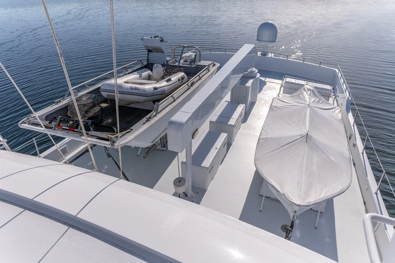 a boat on the water aboard ESCAPE OF LONDON Yacht for Sale
