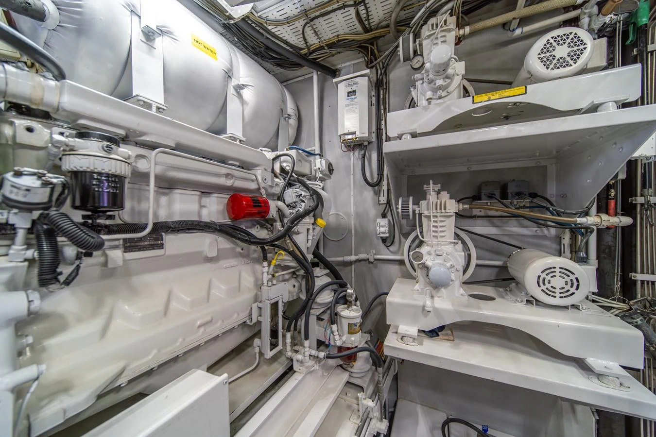 a close-up of a machine aboard ESCAPE OF LONDON Yacht for Sale