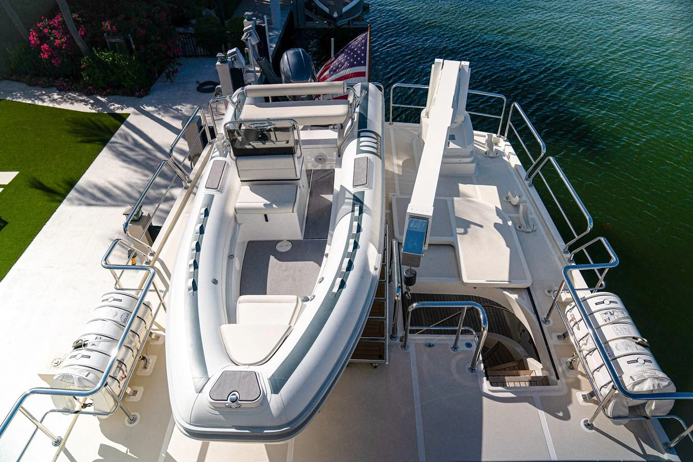 a boat on the water aboard TOP TIMES Yacht for Sale