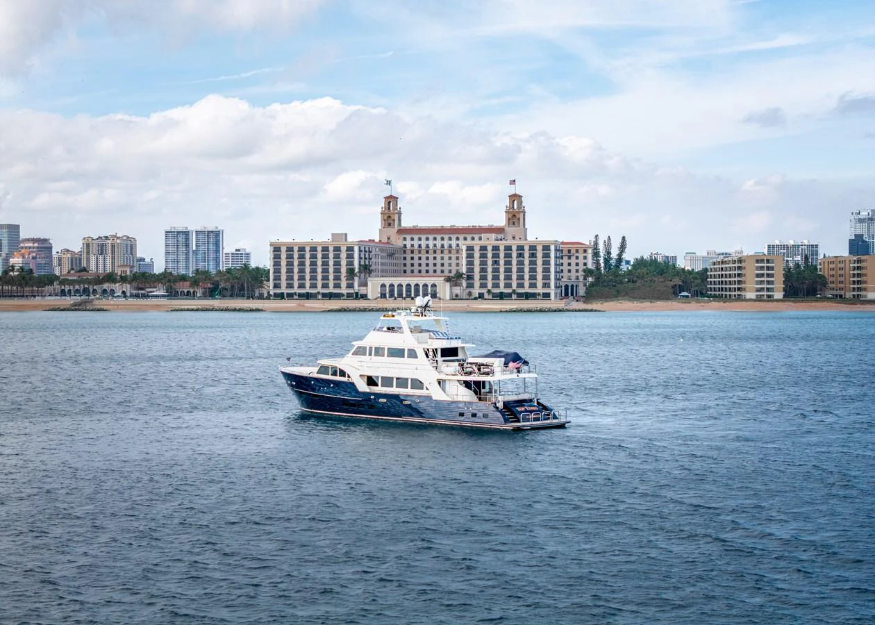 a boat in the water aboard TOP TIMES Yacht for Sale
