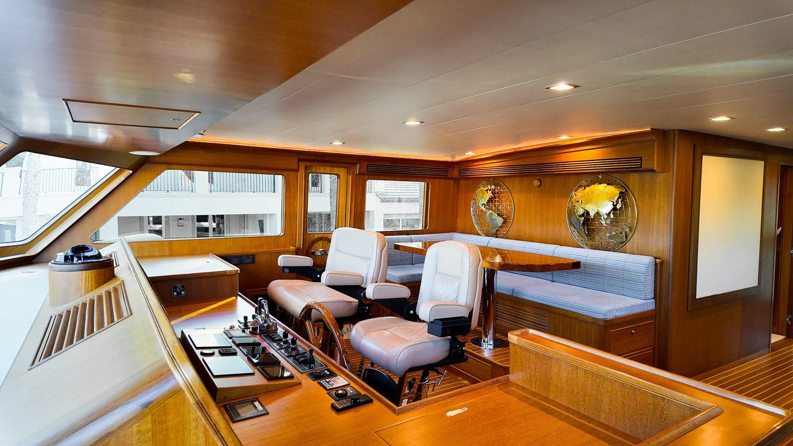 inside of a boat aboard TOP TIMES Yacht for Sale