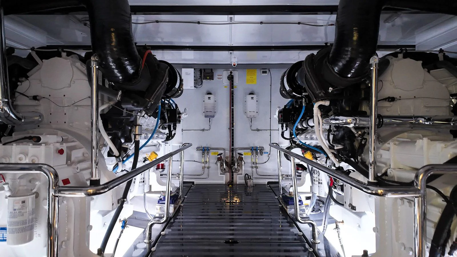 a machine with a large machine aboard TOP TIMES Yacht for Sale