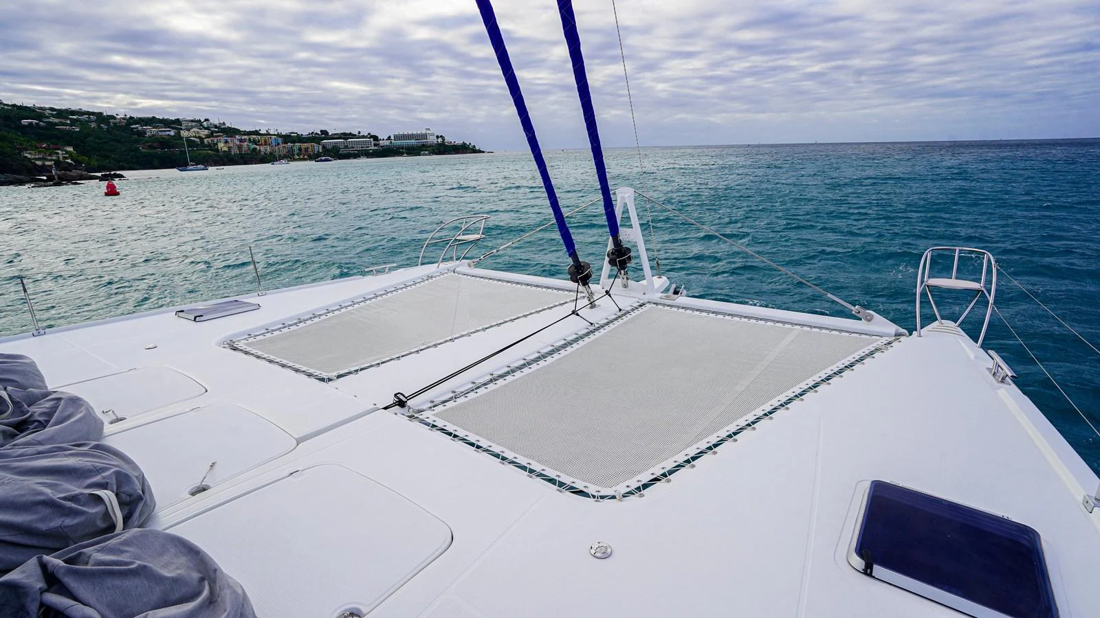 a boat on the water aboard TRUE STORY Yacht for Sale