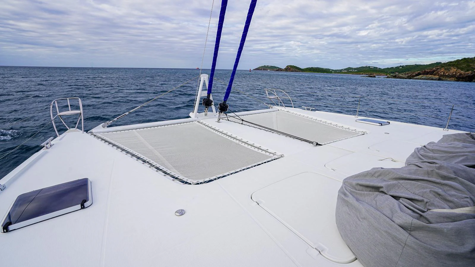a boat on the water aboard TRUE STORY Yacht for Sale
