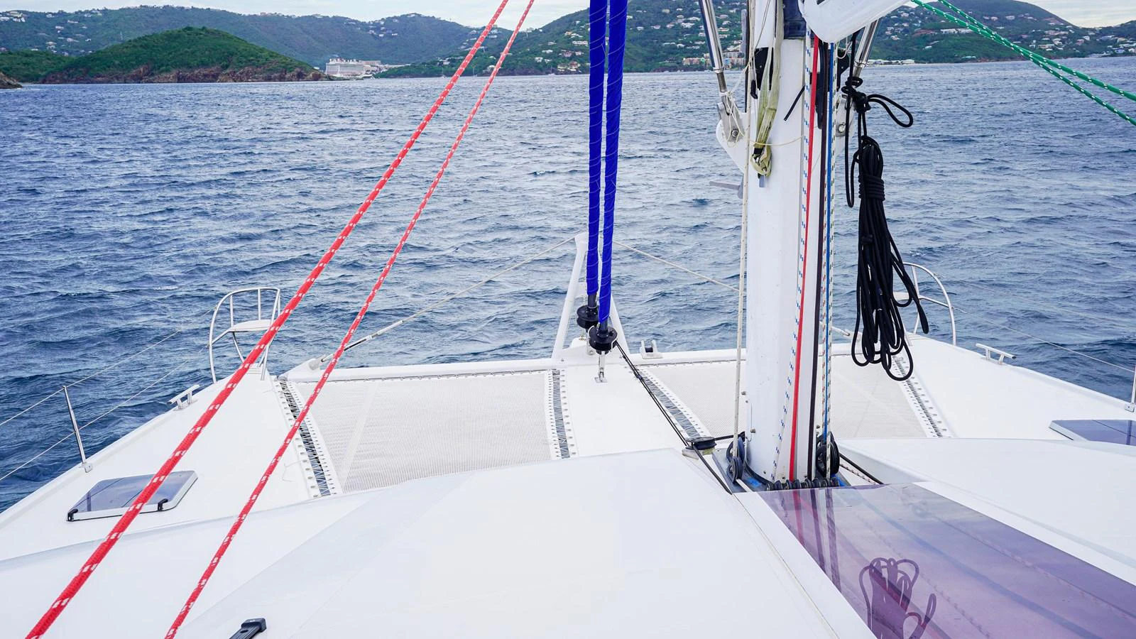 a boat on the water aboard TRUE STORY Yacht for Sale