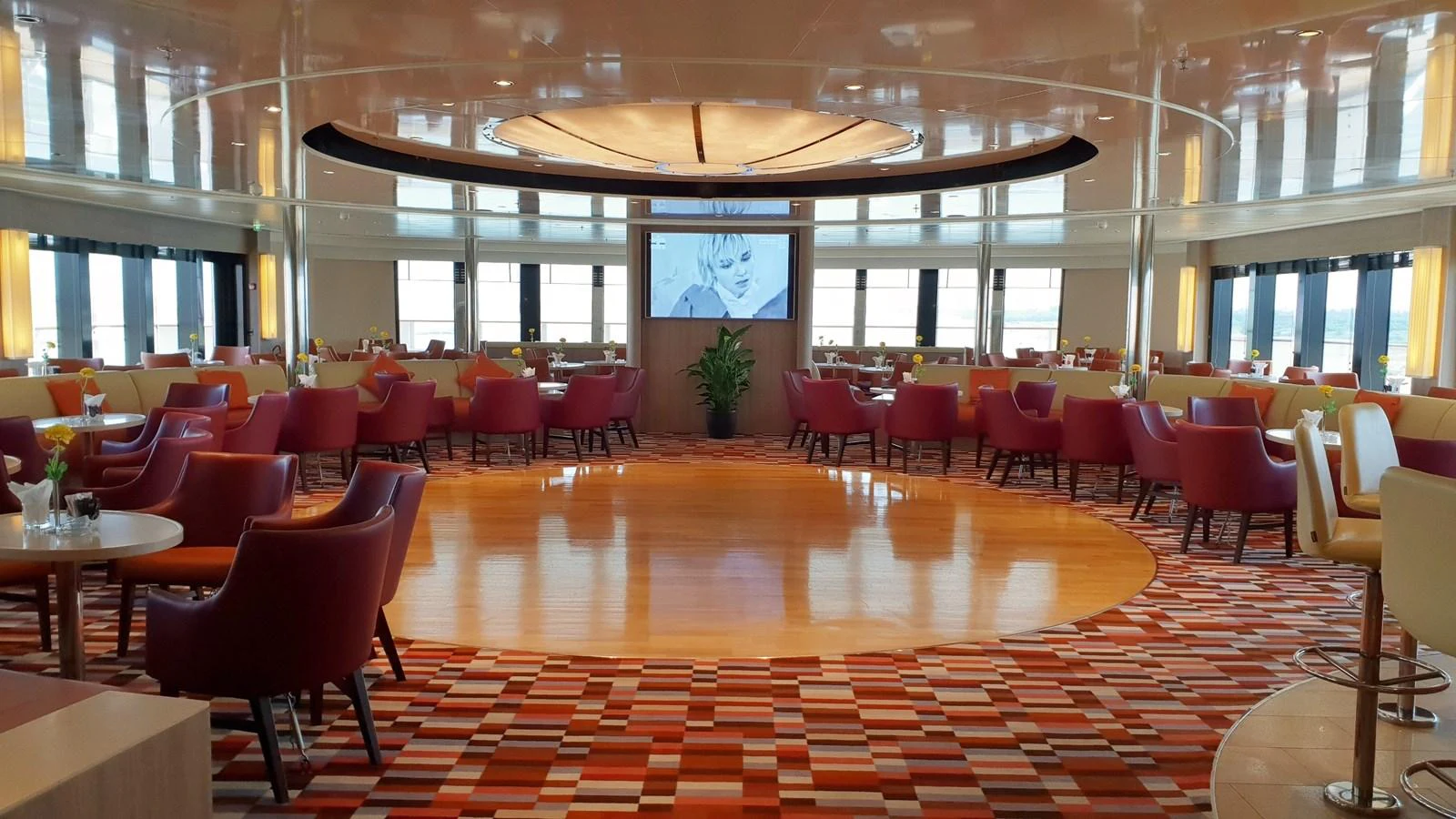 The yacht's lounge features a spacious and elegant seating area with a modern design. aboard MINERVA Yacht for Sale