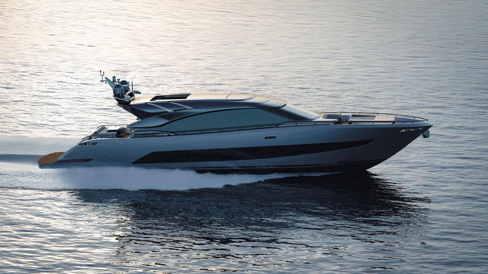 a boat on the water aboard AB 95S Yacht for Sale