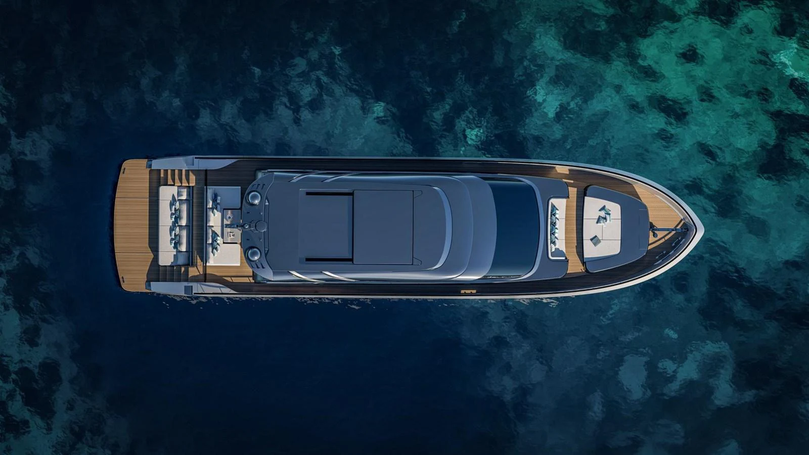 a rectangular object with a logo on it aboard AB 95S Yacht for Sale
