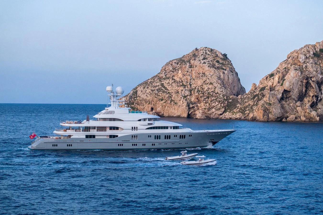 a boat in the water aboard ROCINANTE Yacht for Sale