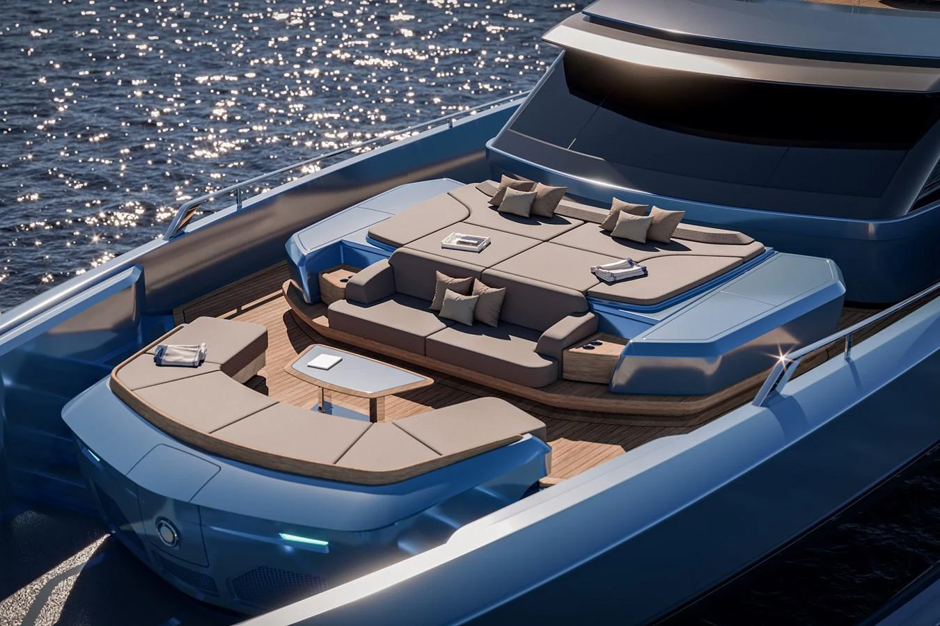 a boat on the water aboard TUXEDO 40 Yacht for Sale