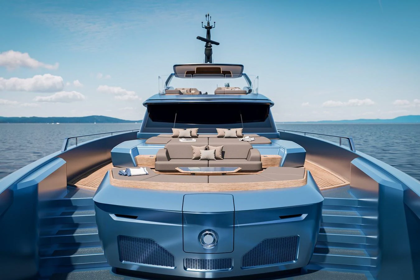a boat on the water aboard TUXEDO 40 Yacht for Sale