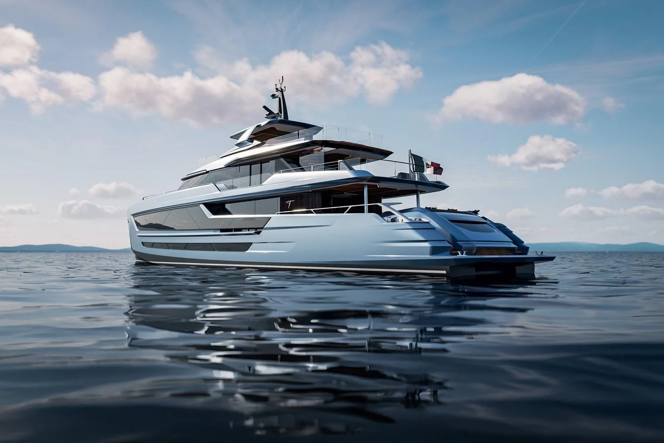 a boat on the water aboard TUXEDO 40 Yacht for Sale