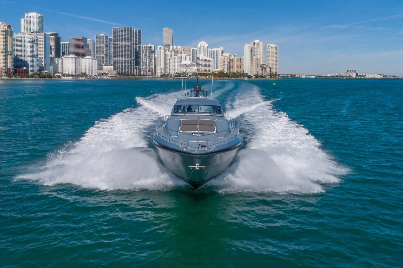 a boat on the water aboard HAPPY ONE Yacht for Sale