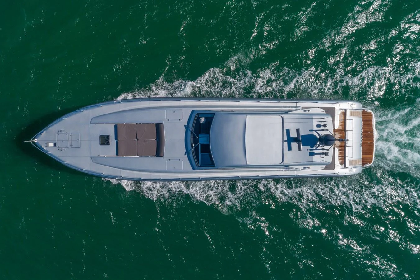 a boat in the water aboard HAPPY ONE Yacht for Sale