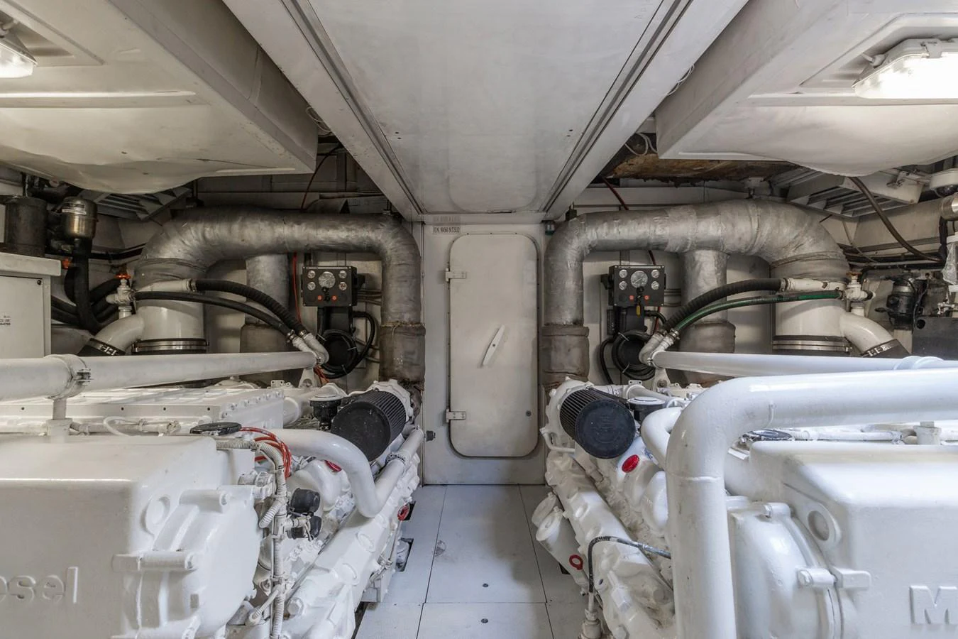 a room with several machines aboard HAPPY ONE Yacht for Sale