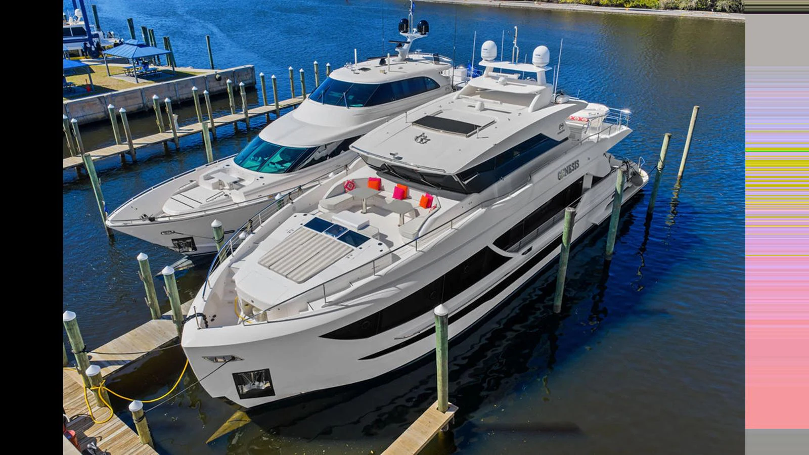 a boat in the water aboard MOBILLITY Yacht for Sale