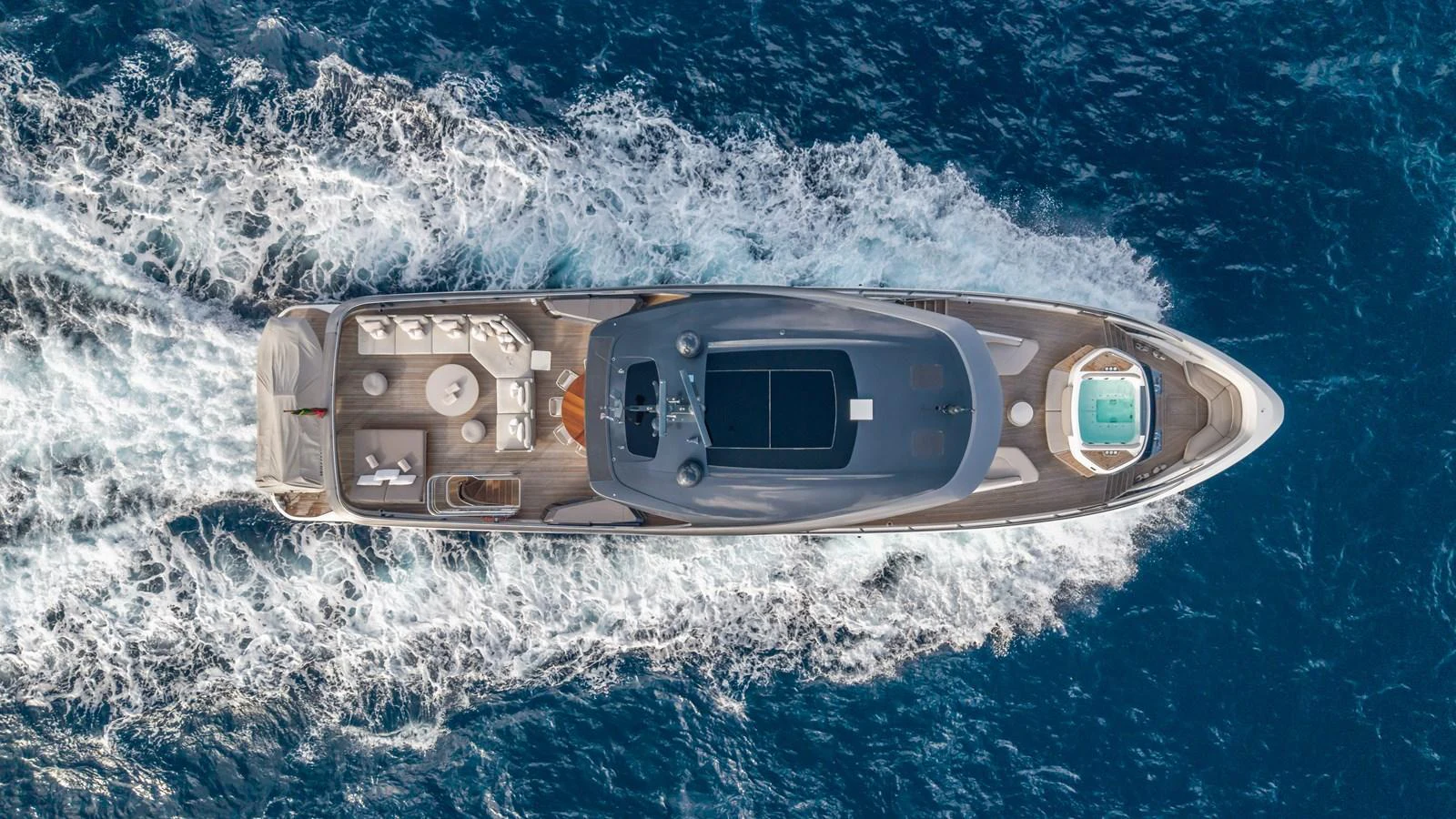 a space ship in the ocean aboard GEMINI Yacht for Sale
