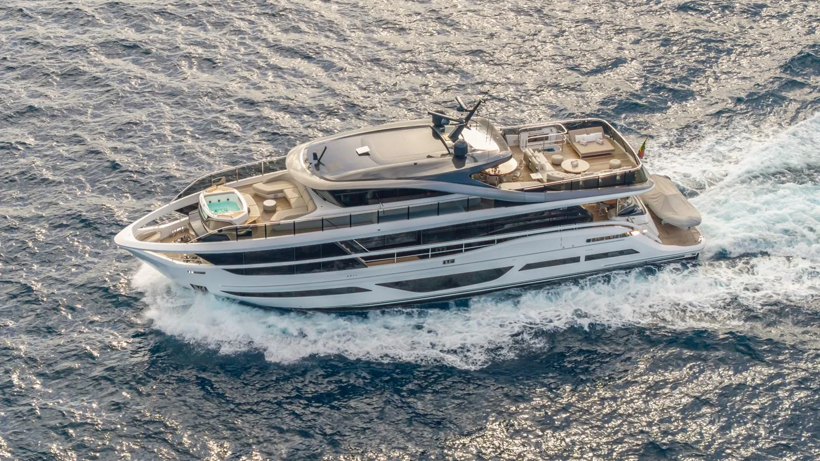 a boat on the water aboard GEMINI Yacht for Sale