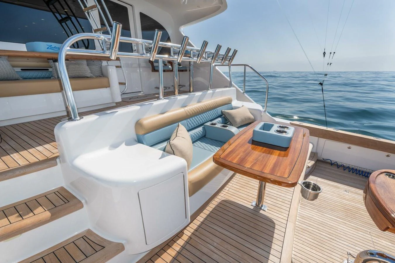 a boat on the water aboard ZATARA Yacht for Sale