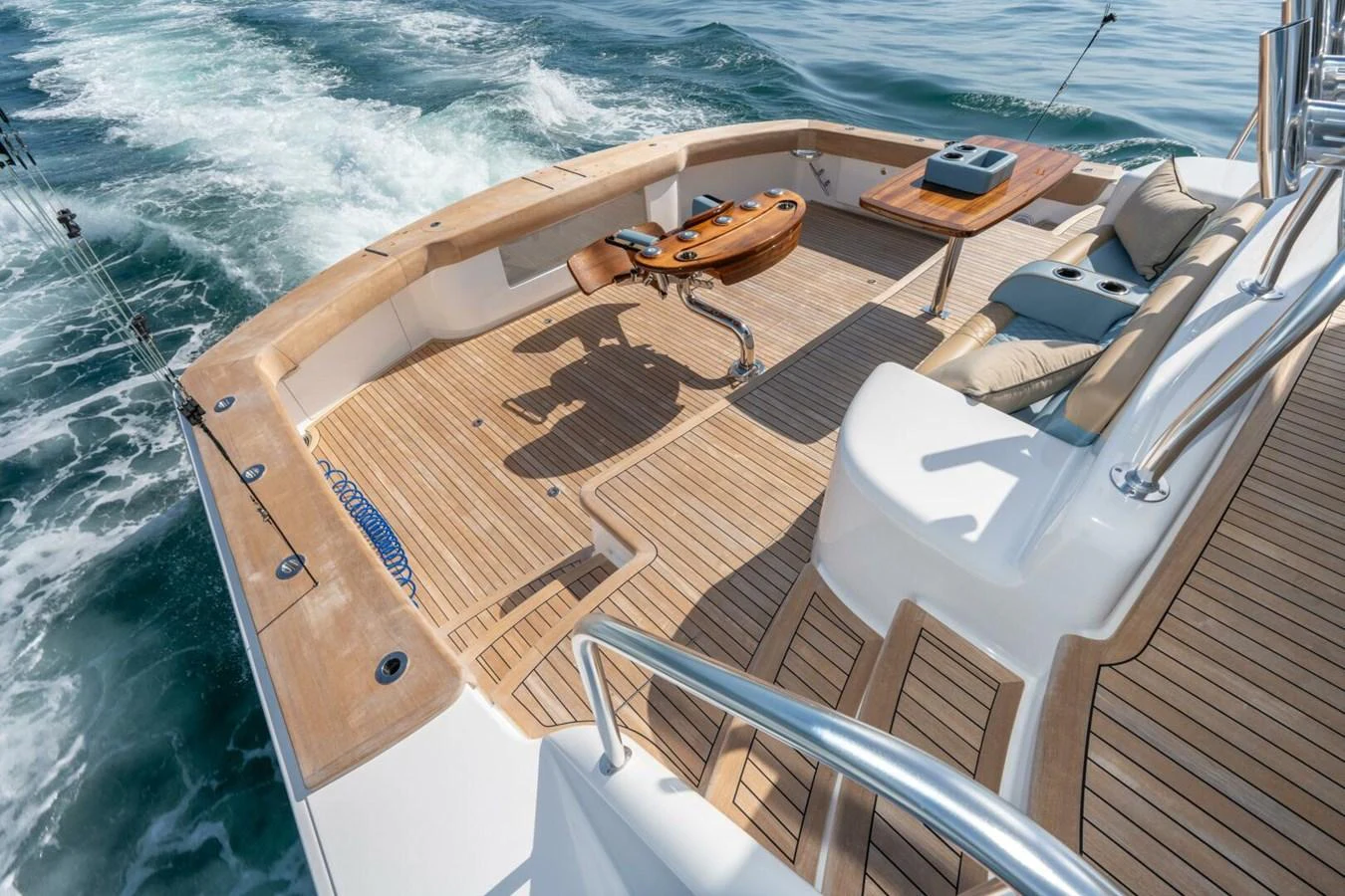 a boat on the water aboard ZATARA Yacht for Sale