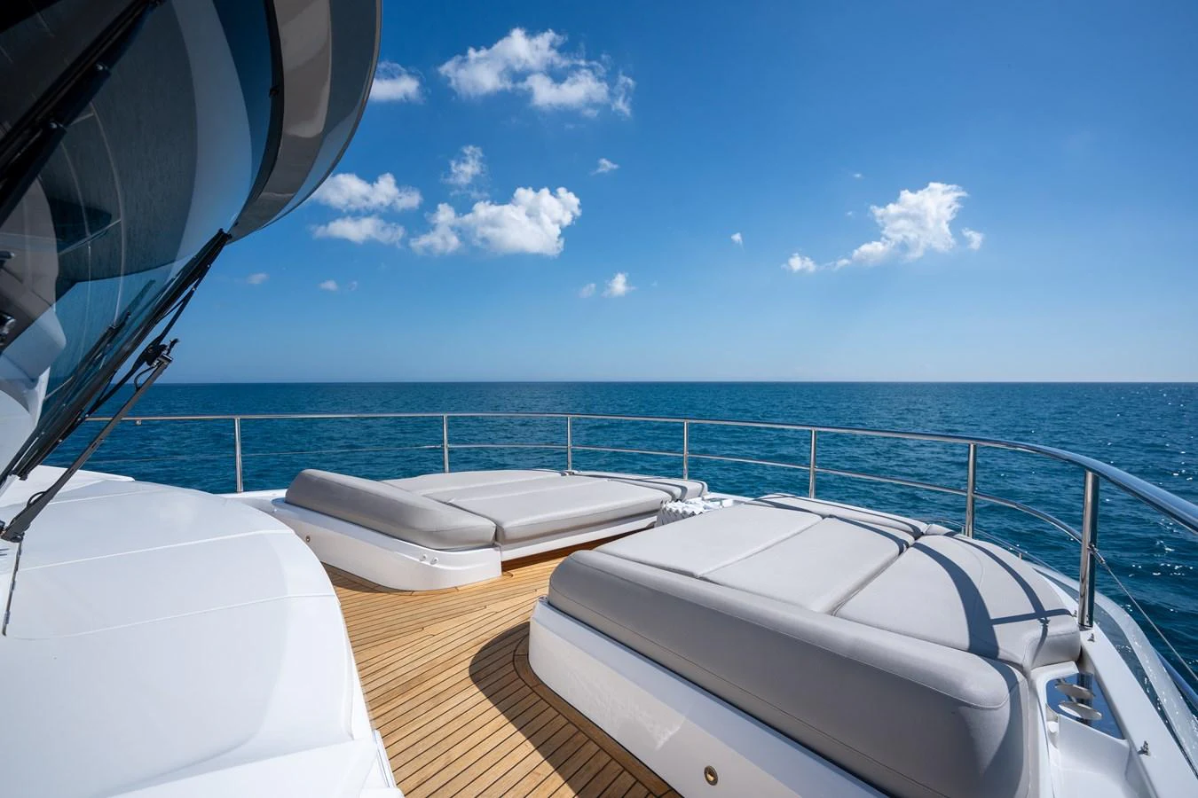a boat on the water aboard MARAVI Yacht for Sale