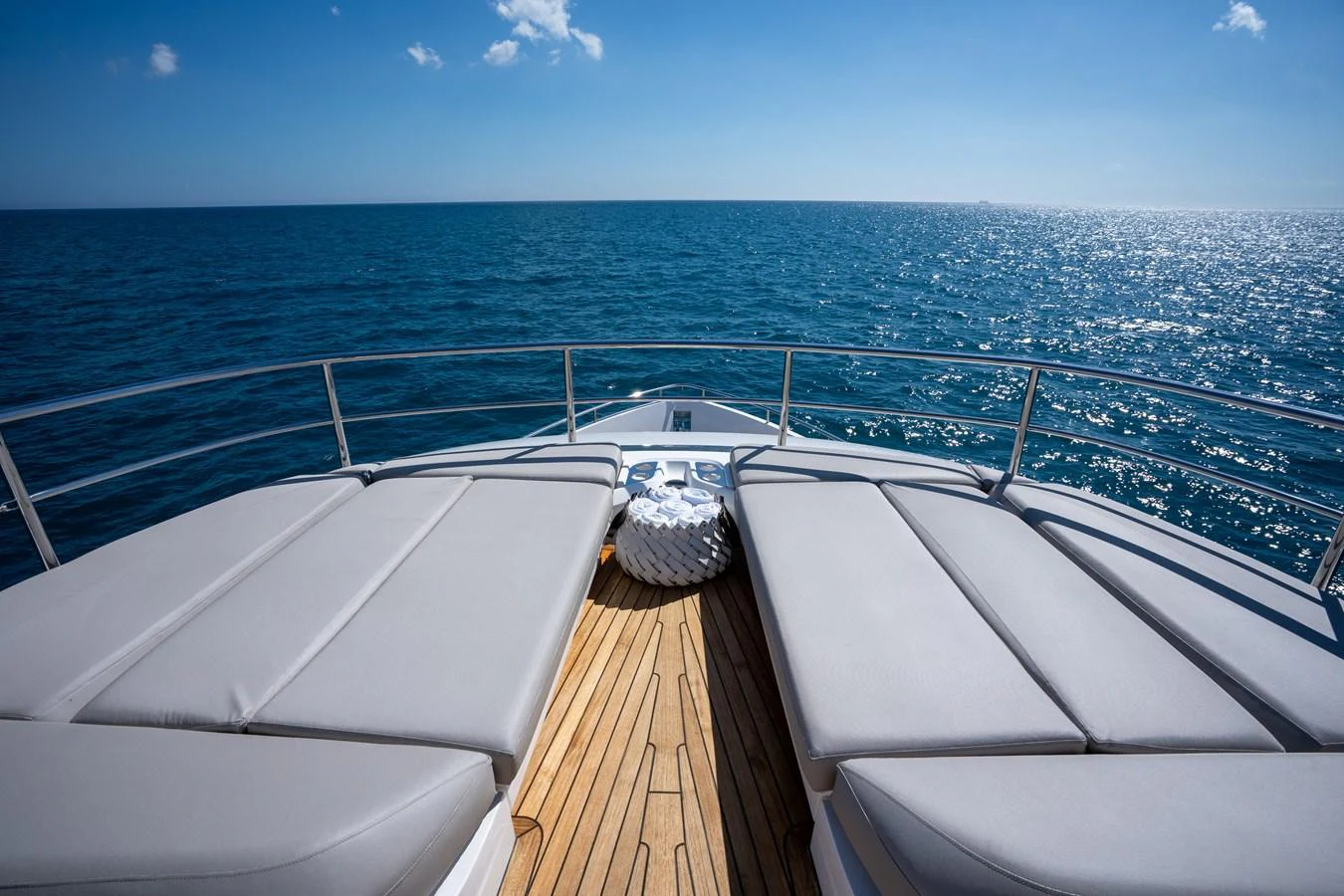 a boat on the water aboard MARAVI Yacht for Sale