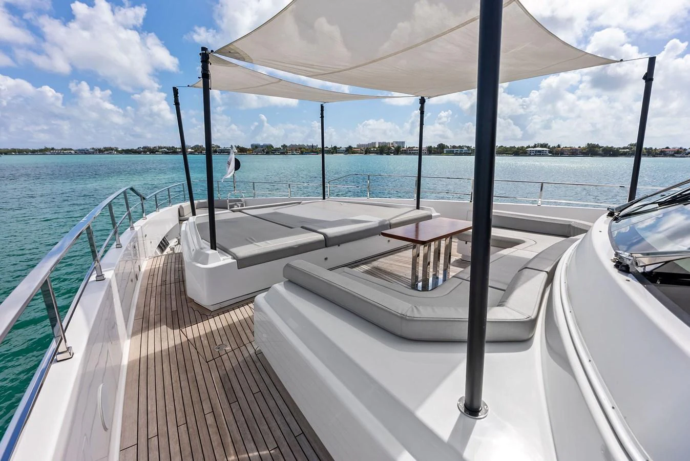 a boat on the water aboard LUMPASAURUS Yacht for Sale
