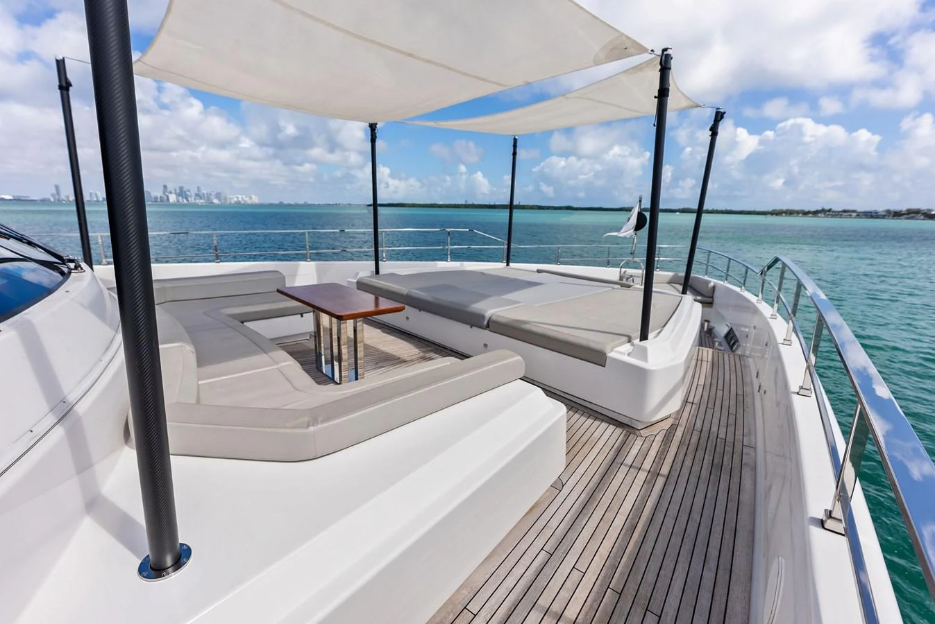 a boat on the water aboard LUMPASAURUS Yacht for Sale