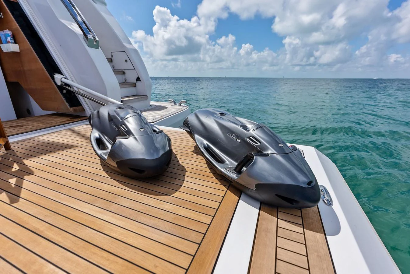 a boat on the water aboard LUMPASAURUS Yacht for Sale