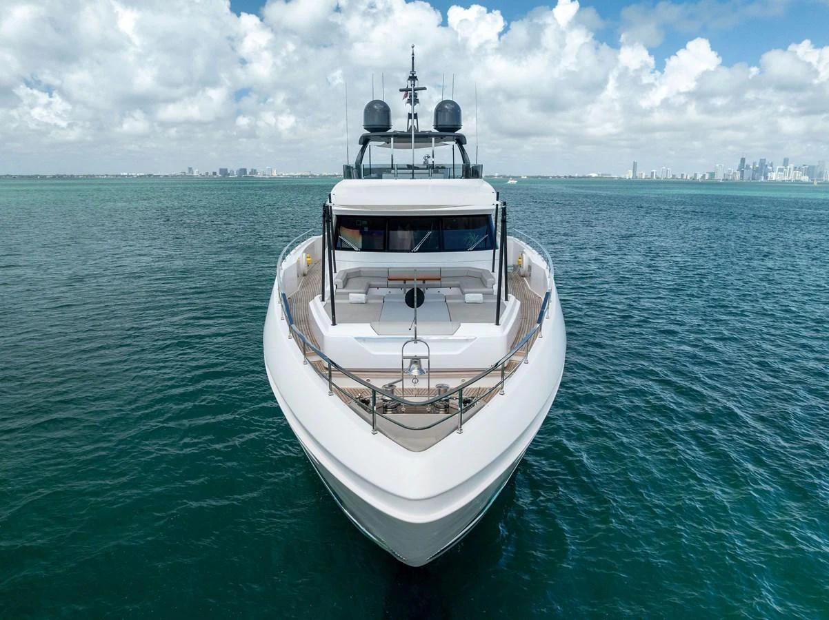 a boat in the water aboard LUMPASAURUS Yacht for Sale