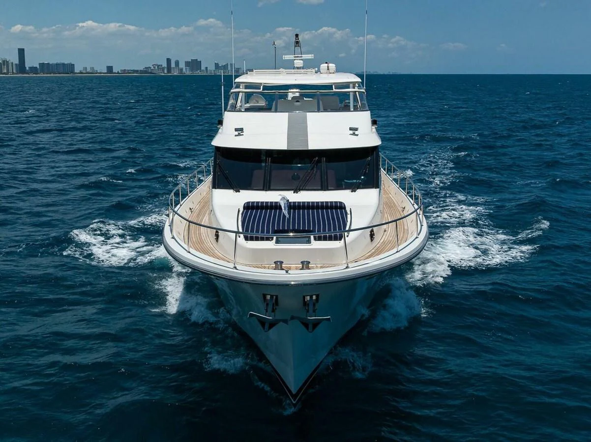 a boat on the water aboard JULE Yacht for Sale