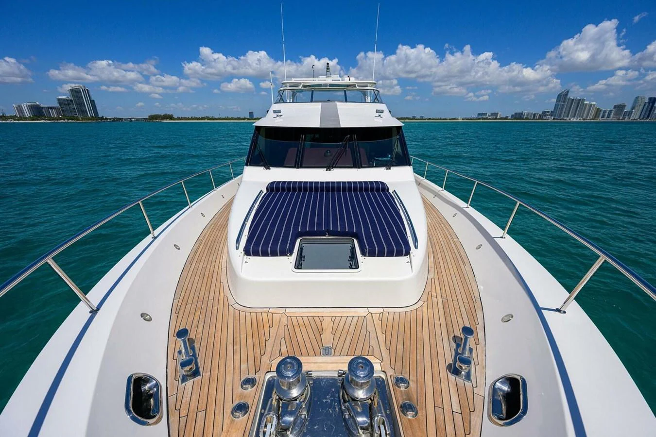 a boat on the water aboard JULE Yacht for Sale