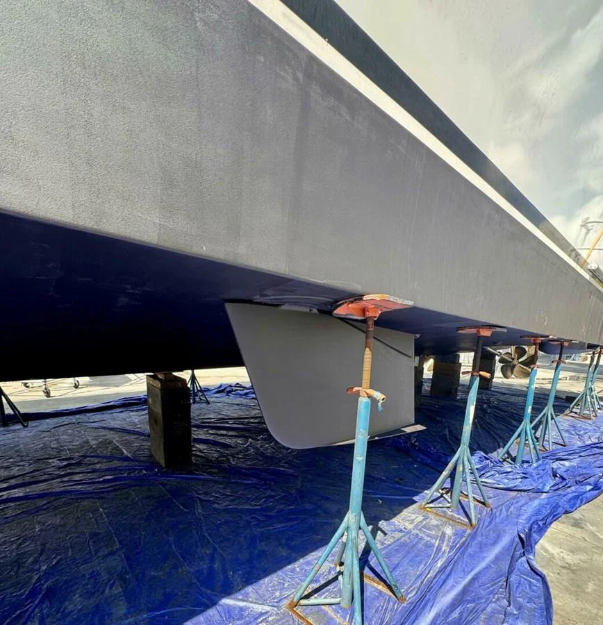 a satellite in the snow aboard JULE Yacht for Sale